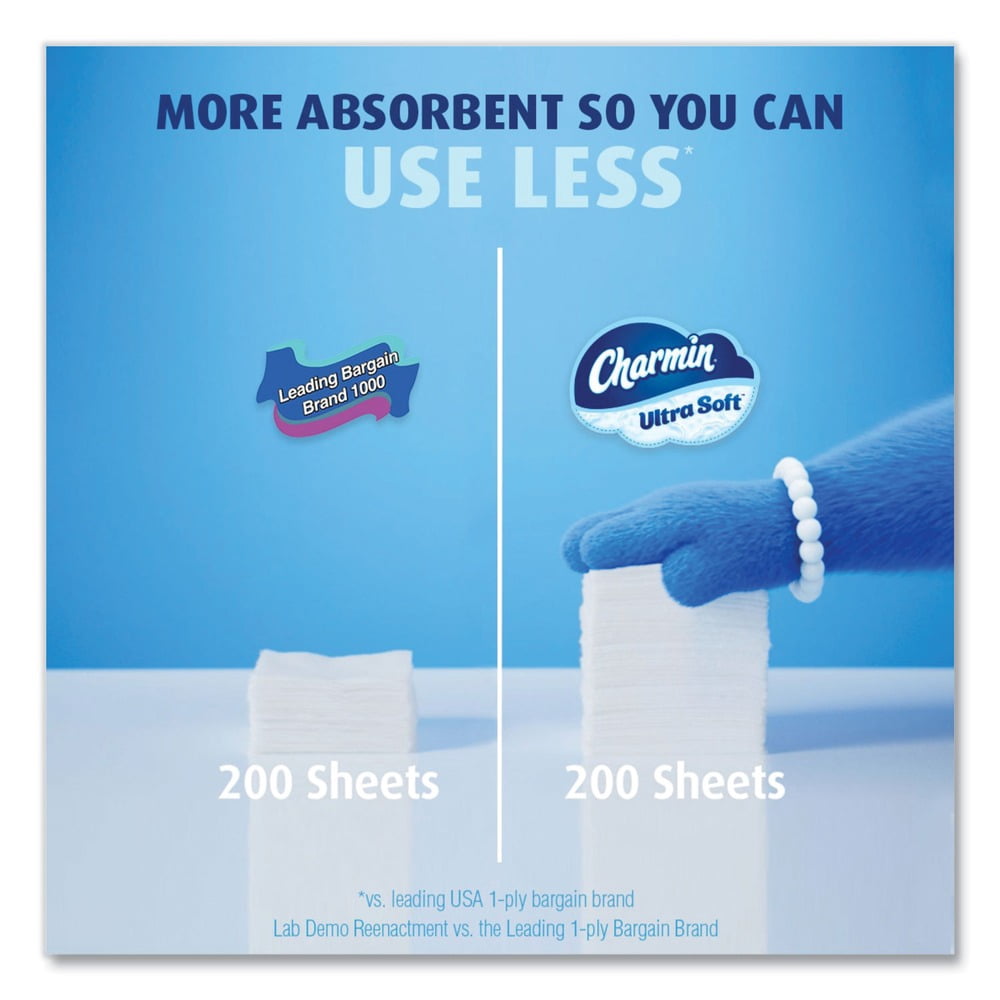 2-Ply Septic Safe Ultra Soft Bathroom Tissue Mega Roll - White (208 Sheets/Roll, 4 Rolls/Pack, 8 Packs/Carton)